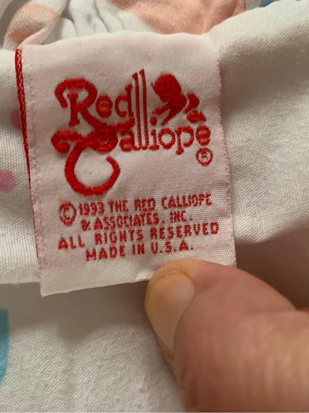 Red Calliope soft pastel